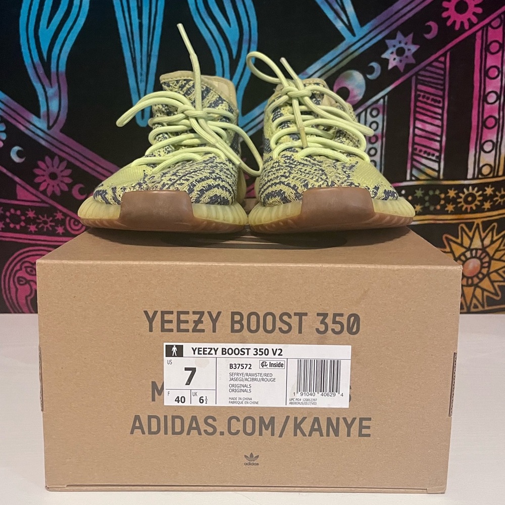 Green yeezy boost 350 v2
